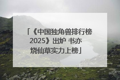 《中国独角兽排行榜2025》出炉 书亦烧仙草实力上榜