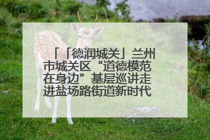 「德润城关」兰州市城关区“道德模范在身边”基层巡讲走进盐场路街道新时代文明实践所