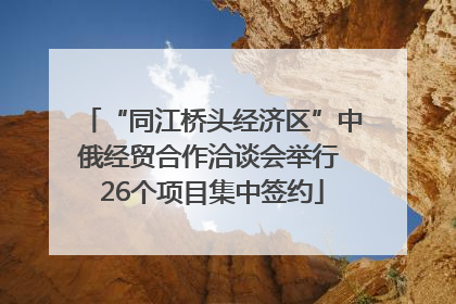 “同江桥头经济区”中俄经贸合作洽谈会举行 26个项目集中签约