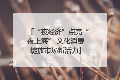 “夜经济”点亮“夜上海” 文化消费绽放市场新活力