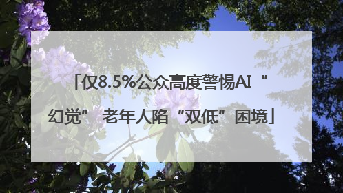 仅8.5%公众高度警惕AI“幻觉” 老年人陷“双低”困境