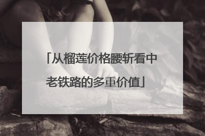 从榴莲价格腰斩看中老铁路的多重价值