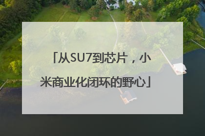从SU7到芯片，小米商业化闭环的野心