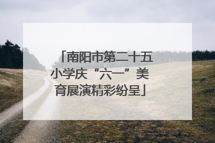 南阳市第二十五小学庆“六一”美育展演精彩纷呈