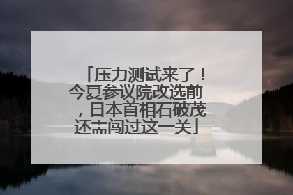 压力测试来了！今夏参议院改选前，日本首相石破茂还需闯过这一关