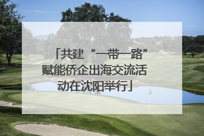 共建“一带一路”赋能侨企出海交流活动在沈阳举行