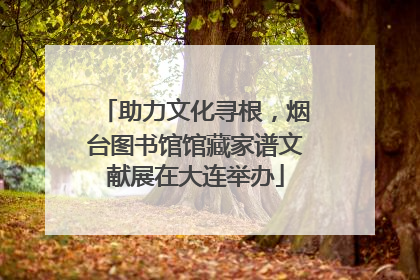 助力文化寻根，烟台图书馆馆藏家谱文献展在大连举办