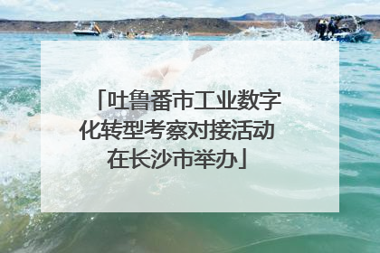 吐鲁番市工业数字化转型考察对接活动在长沙市举办