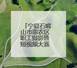宁夏石嘴山市惠农区职工摄影暨短视频大赛圆满收官