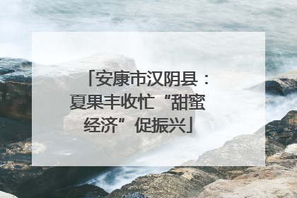 安康市汉阴县：夏果丰收忙“甜蜜经济”促振兴