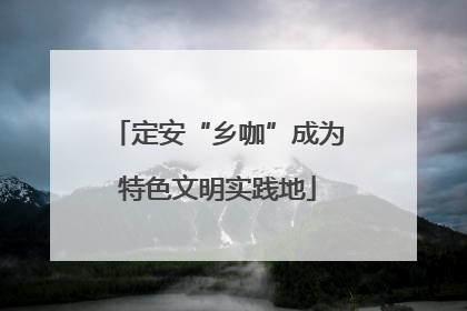 定安“乡咖”成为特色文明实践地