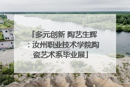 多元创新 陶艺生辉：汝州职业技术学院陶瓷艺术系毕业展
