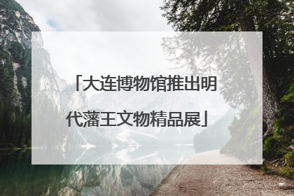 大连博物馆推出明代藩王文物精品展