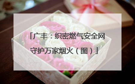 广丰：织密燃气安全网 守护万家烟火（图）