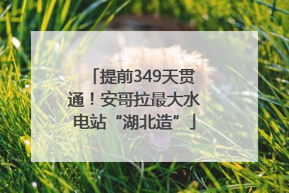 提前349天贯通！安哥拉最大水电站“湖北造”
