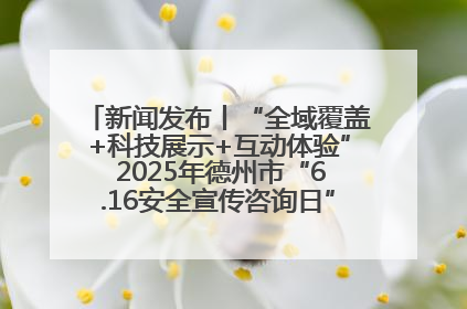 新闻发布丨“全域覆盖+科技展示+互动体验” 2025年德州市“6.16安全宣传咨询日”活动亮点纷呈