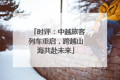 时评：中越旅客列车重启，跨越山海共赴未来