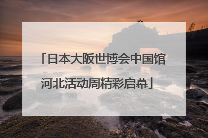 日本大阪世博会中国馆河北活动周精彩启幕