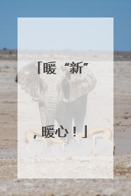 暖“新”，暖心！