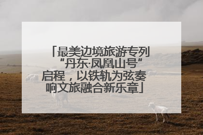 最美边境旅游专列“丹东·凤凰山号”启程，以铁轨为弦奏响文旅融合新乐章