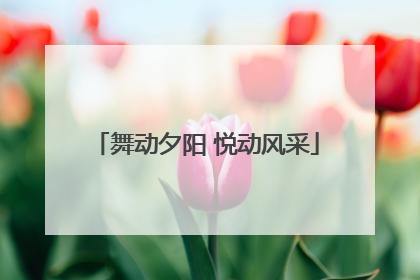 舞动夕阳 悦动风采