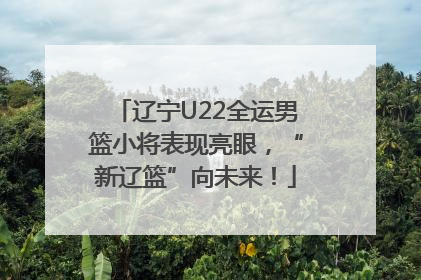 辽宁U22全运男篮小将表现亮眼，“新辽篮”向未来！