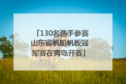 130名选手参赛 山东省帆船帆板冠军赛在青岛开赛