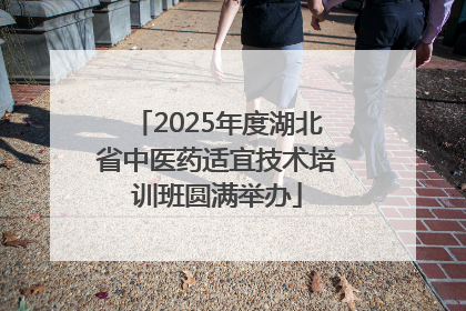 2025年度湖北省中医药适宜技术培训班圆满举办