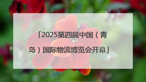 2025第四届中国（青岛）国际物流博览会开幕